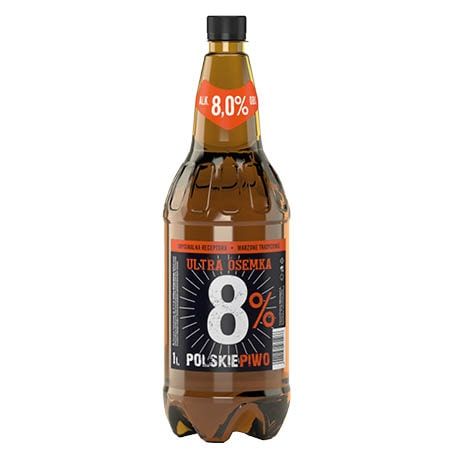 Piwo Ultra Ósemka 1l 8% pet widok 1
