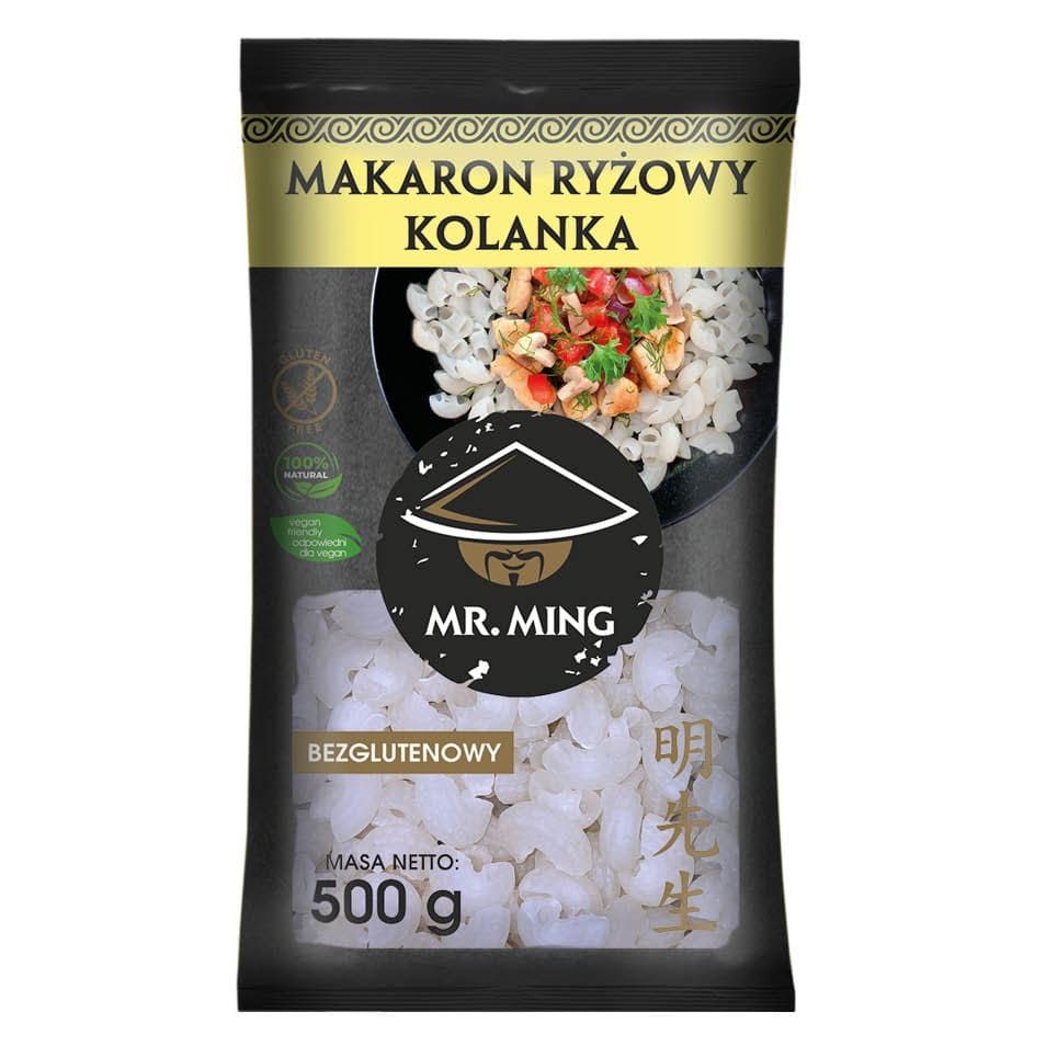 Makaron ryżowy kolanka Mr.Ming 500g widok 1