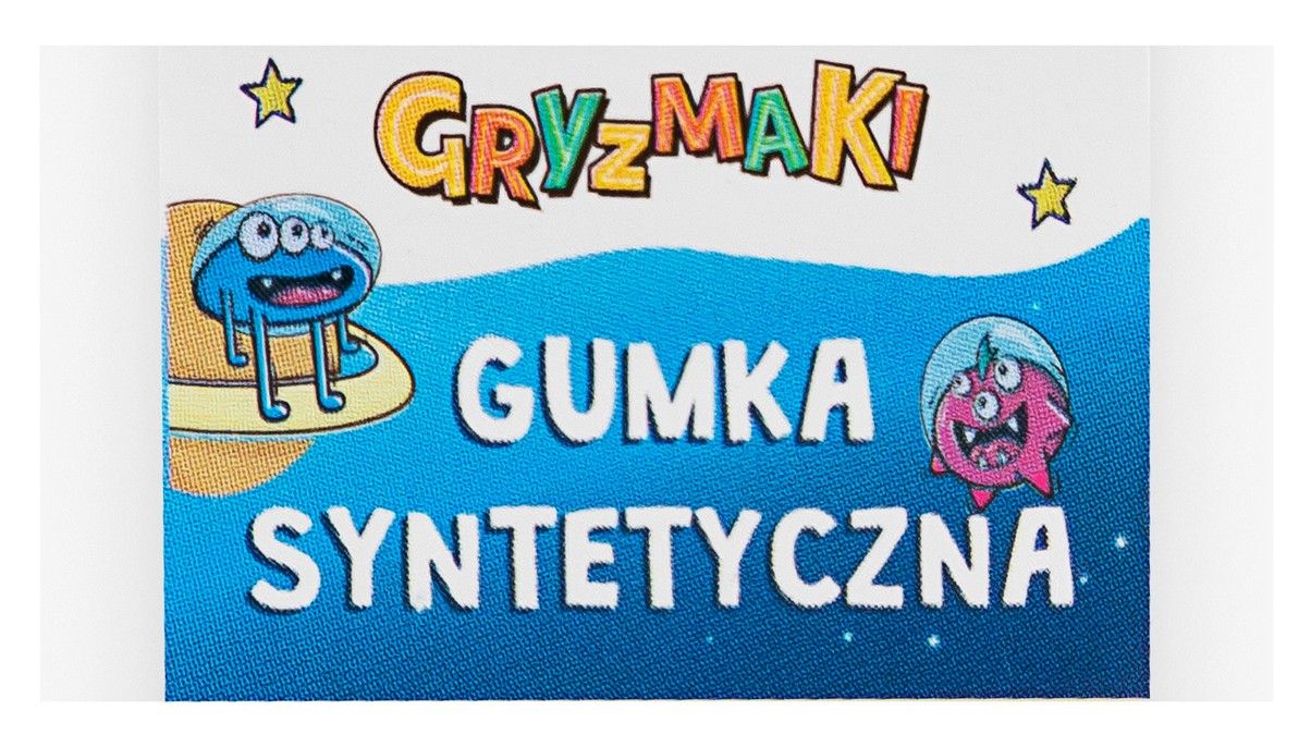 Gumka do mazania Biała Gryzmaki Sz25 widok główny 