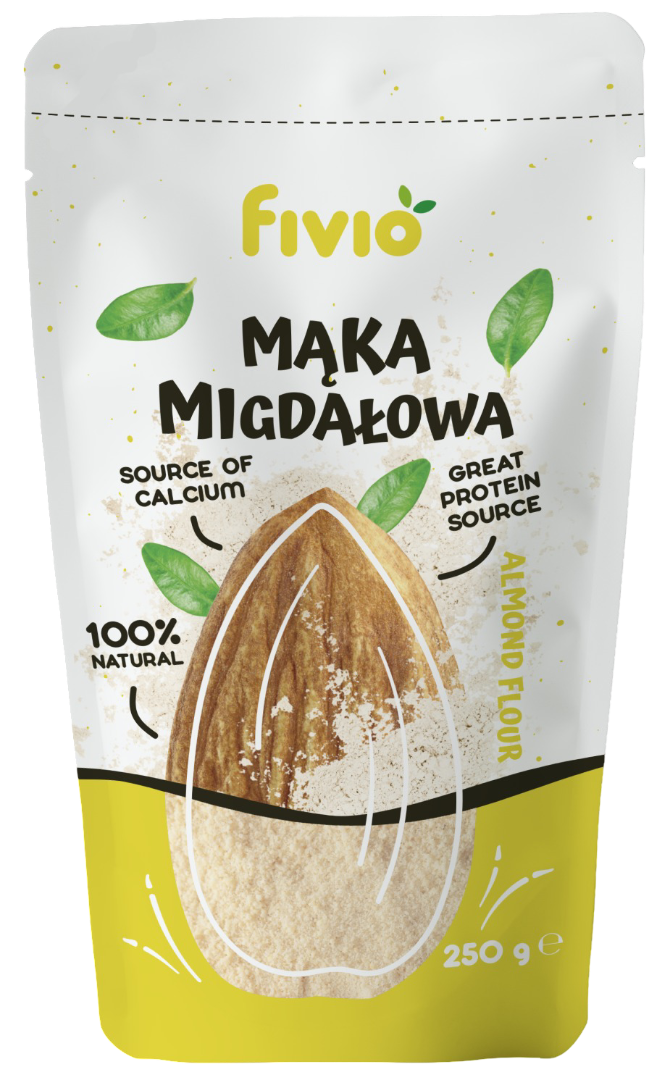 Mąka migdałowa Fivio 250g widok 1