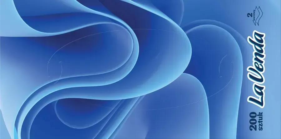 Chusteczki hig. Lavenda 2w 200szt widok 3