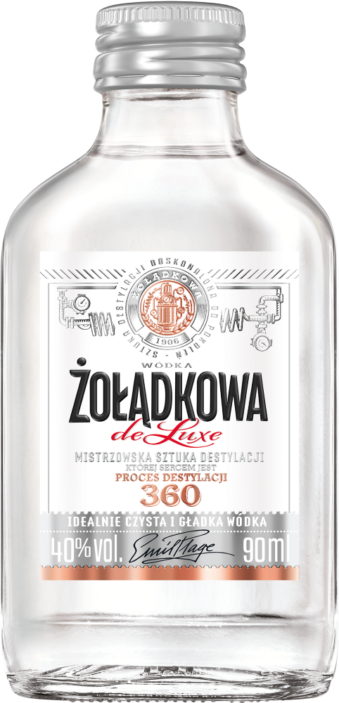 Wódka Żołądkowa de luxe 90ml 40% widok 1