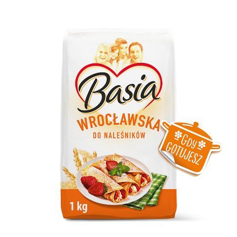 Mąka wrocławska typ 500 Basia 1kg widok 1
