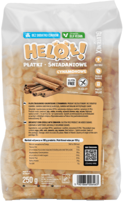 Płatki kukurydziane/cynamonowe Glutenex 250g mix widok 1