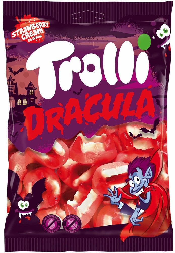 Żelki dracula Trolli 200g widok główny 