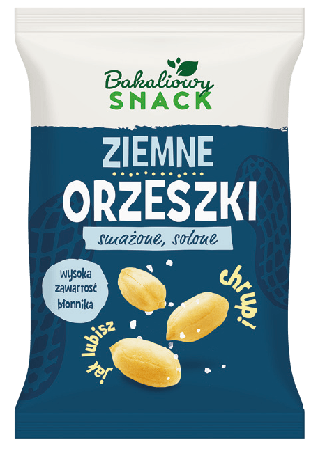 Orzeszki ziemne solone Bakaliowy Snack 300g widok główny