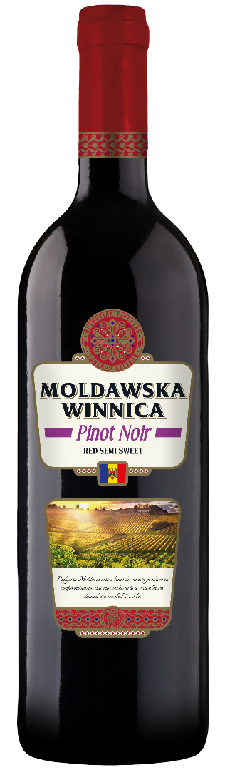 Wino Ps cz. Moldawska Winnica Pinot Noir 0,75l 12% widok 1