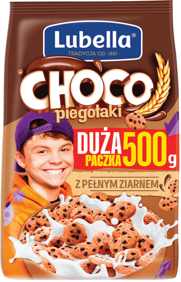 Płatki piegołaki Lubella 500g widok 1
