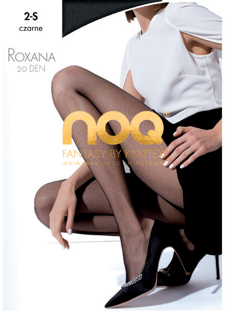 Rajstopy wzorowane Knittex mix widok 3