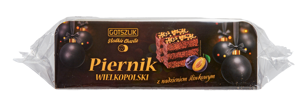 Piernik wielkopolski z nadz. śliwko. Gotszlik 300g widok główny 