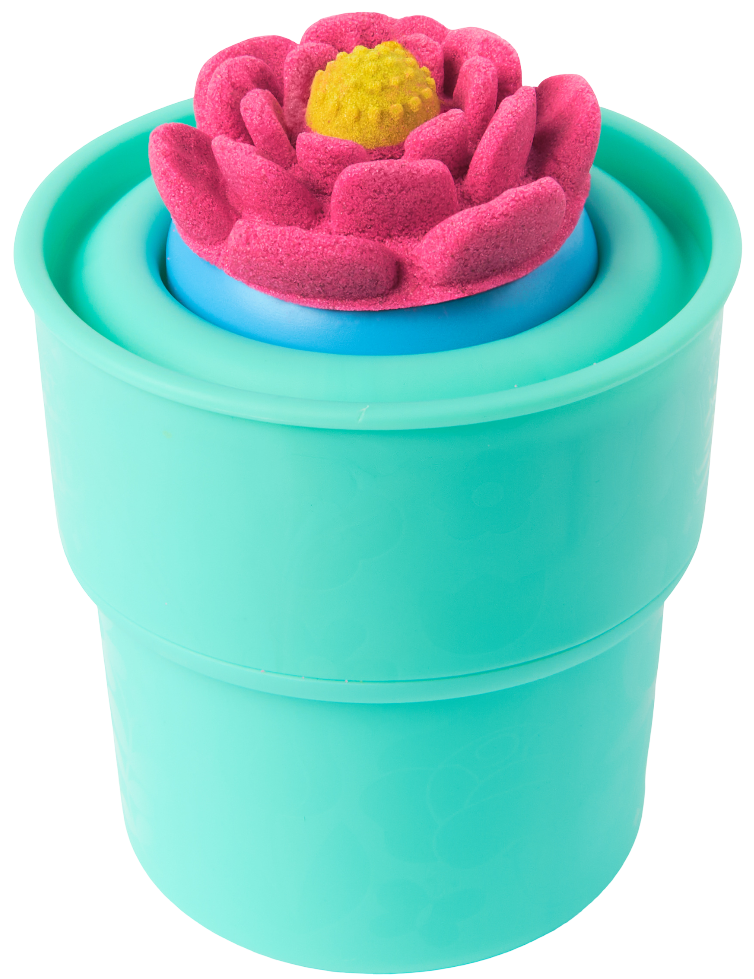 Zabawka Kinetic Sand kwiat widok 1