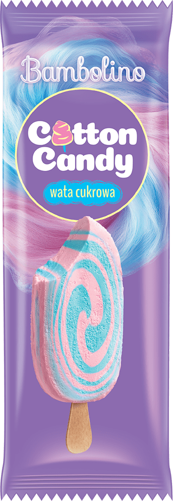 Lody na patyku wata cukrowa Bambolino 100ml widok 1