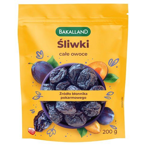 Śliwka kalifornijska Bakalland 200g widok 1
