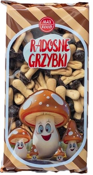 Ciastka Radosne Grzybki Cerux 190g widok 1