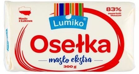 Masło ekstra 83% Osełka 300g widok 1
