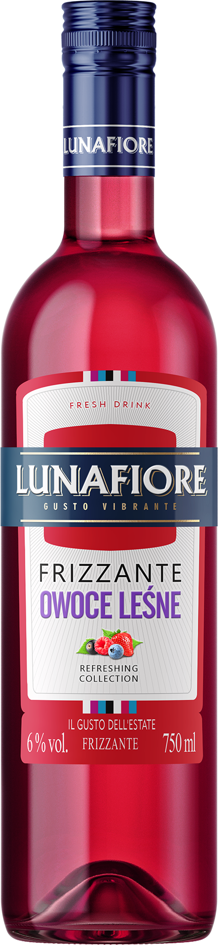 Napój winny arom. Lunafiore owo leś frizz 0,75l 6% widok główny