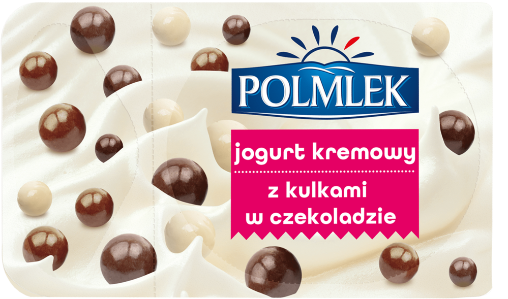 Jogurt kremowy Polmlek 125g mix widok 1