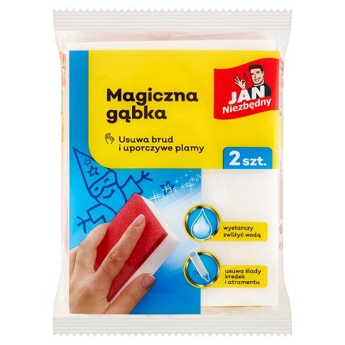 Magiczna gąbka Jan Niezbędny 2szt widok 2
