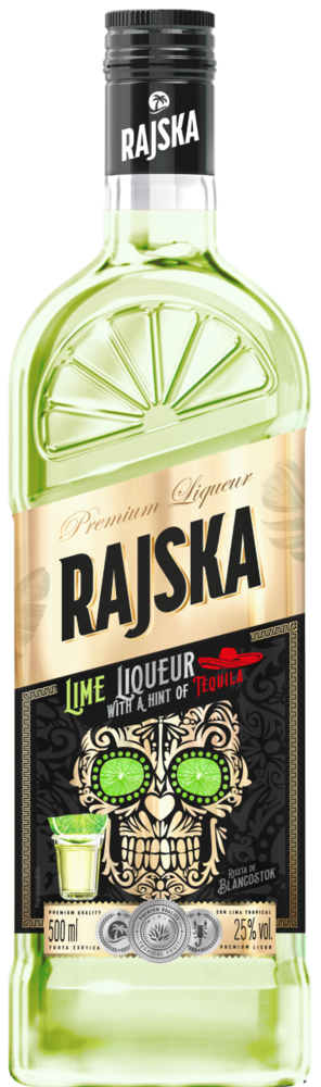 Likier Rajska limonka z tequilą 0,5l 25% widok 1