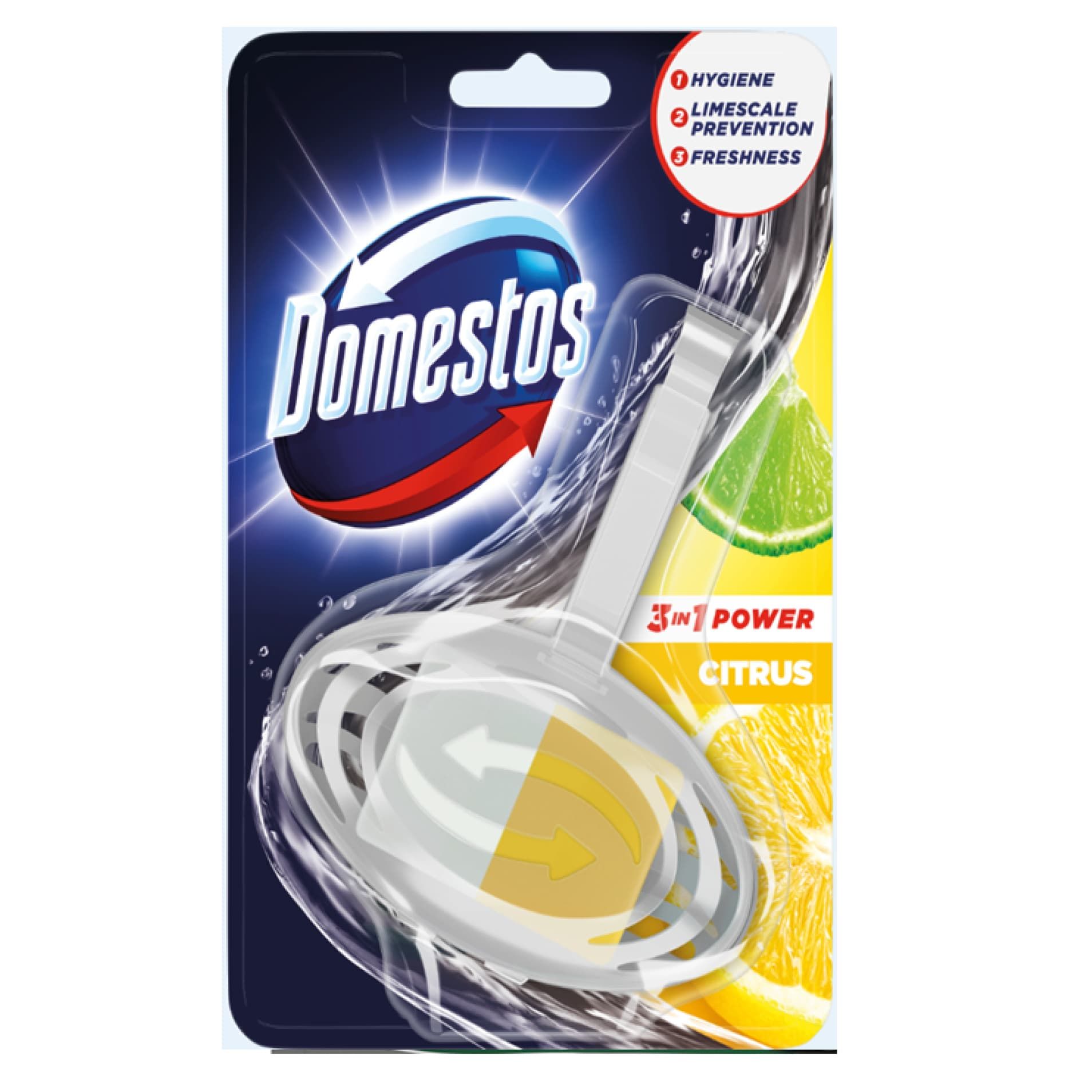 Kostka do wc zawieszka citrus Domestos 35g widok 1