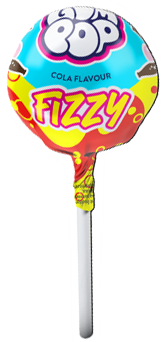 Lizak gum pop fizzy Argo 15g mix widok 1