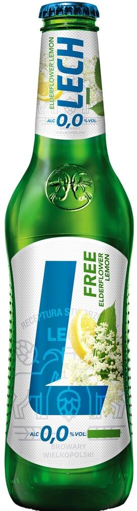 Piwo Lech Free elderflow lemon 330ml 0% but. bzzw. widok 1