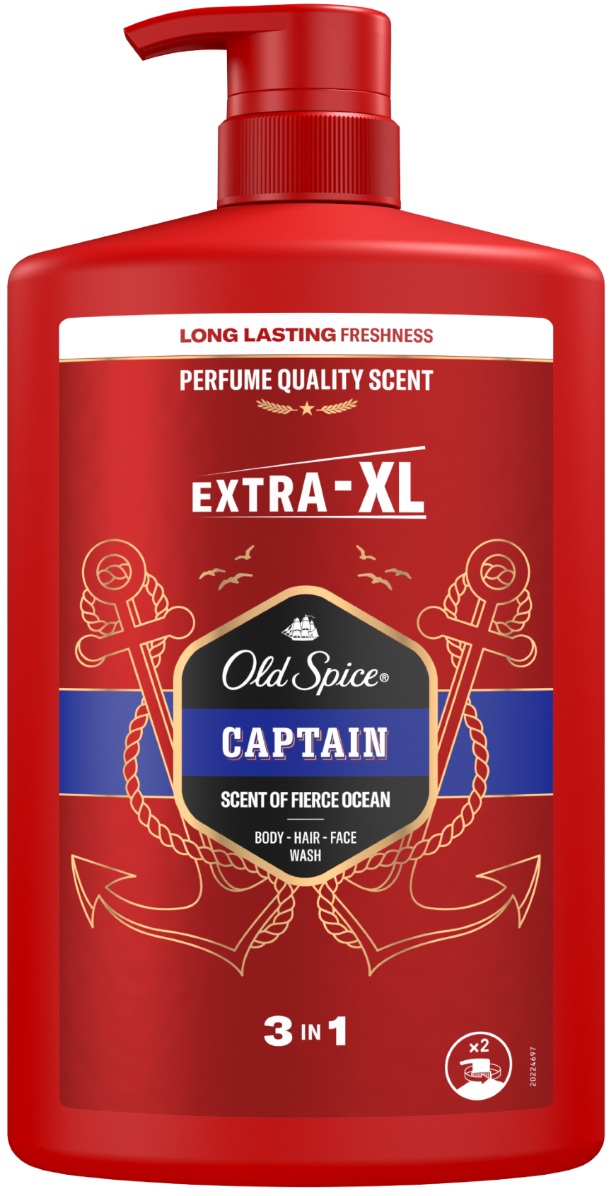 Żel pod prysznic M captain Old Spice 1l widok 1