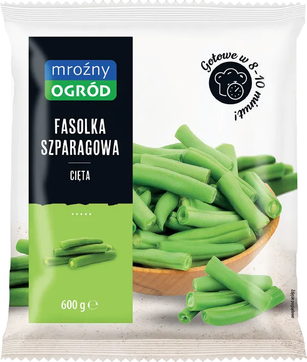 Fasolka szparagowa cięta Mroźny Ogród 600g widok główny