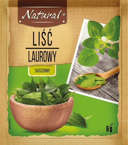 Liść laurowy Natural 6g widok główny