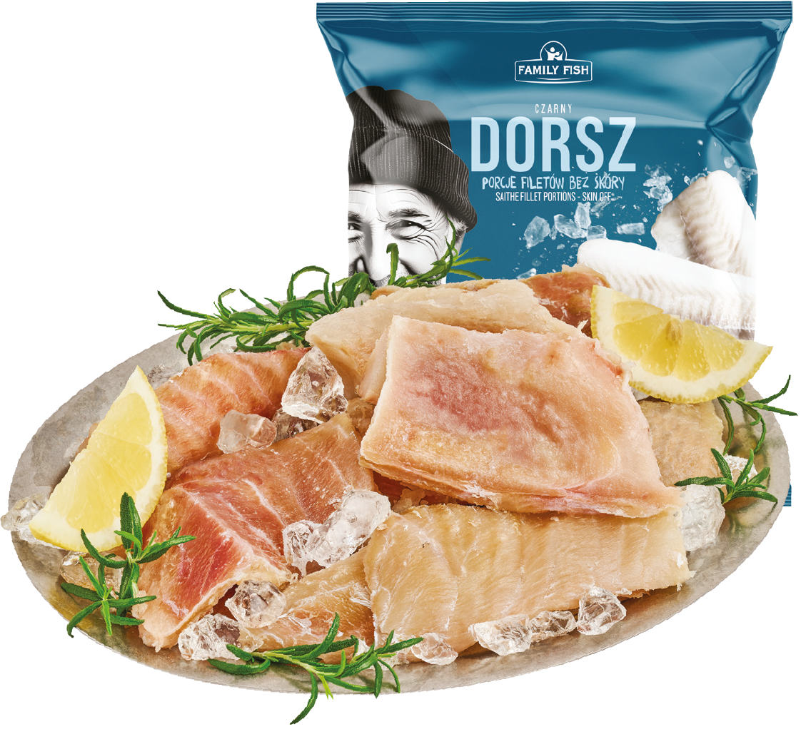 Dorsz czarny filet Nord Capital 790/750g widok główny 