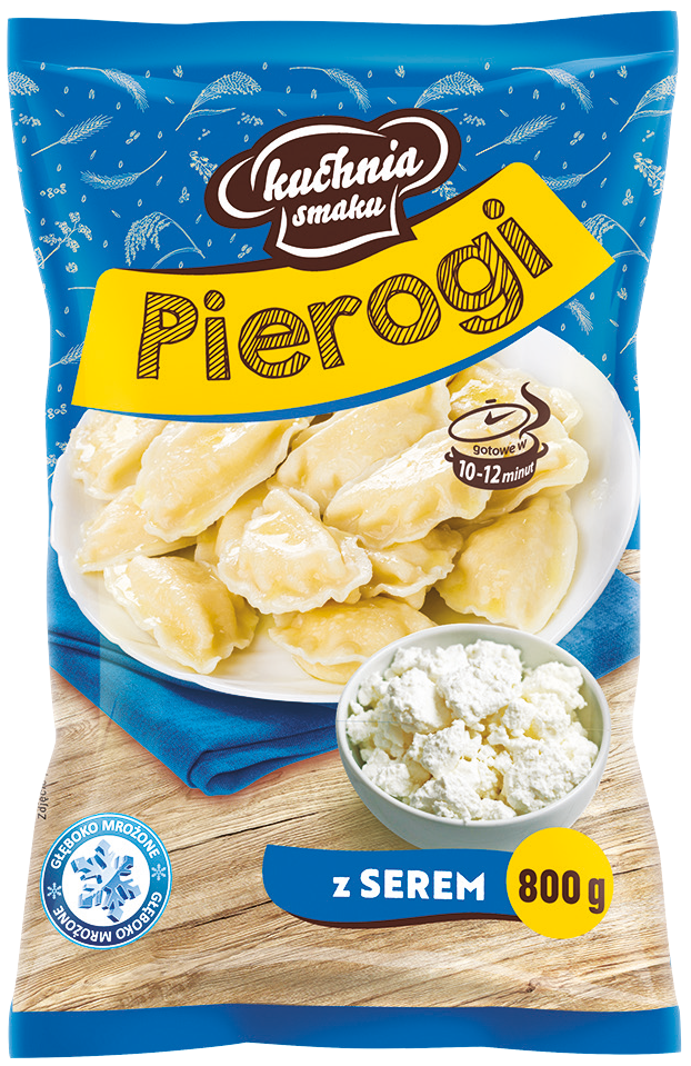 Pierogi z serem Kuchnia Smaku 800g widok główny