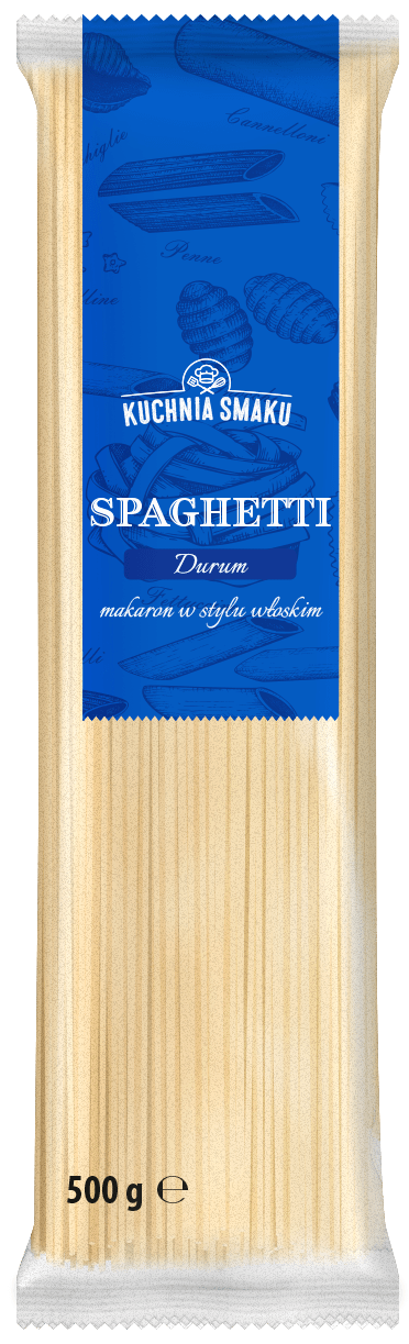 Makaron durum spaghetti Kuchnia Smaku 500g widok 1