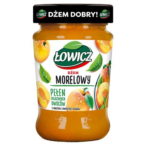 Dżem morelowy Łowicz 280g widok 1