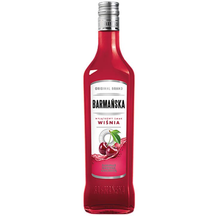 Napój alkoh. aromat. wiśnia Barmańska 0,5l 21% widok 1