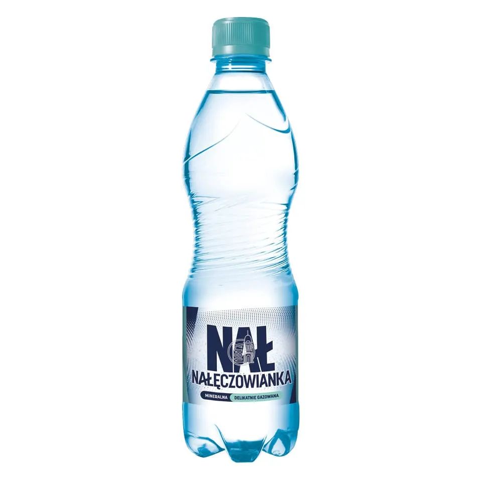 Woda Delikatnie Gaz. Mineralna Nałęczowianka 0,5l widok 1