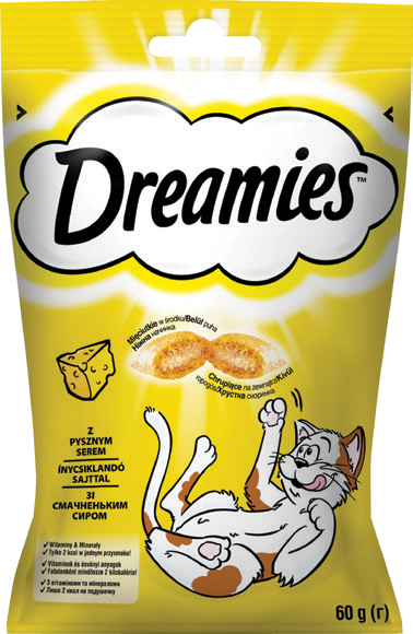 Przysmak dla kota ser Dreamies 60g widok główny