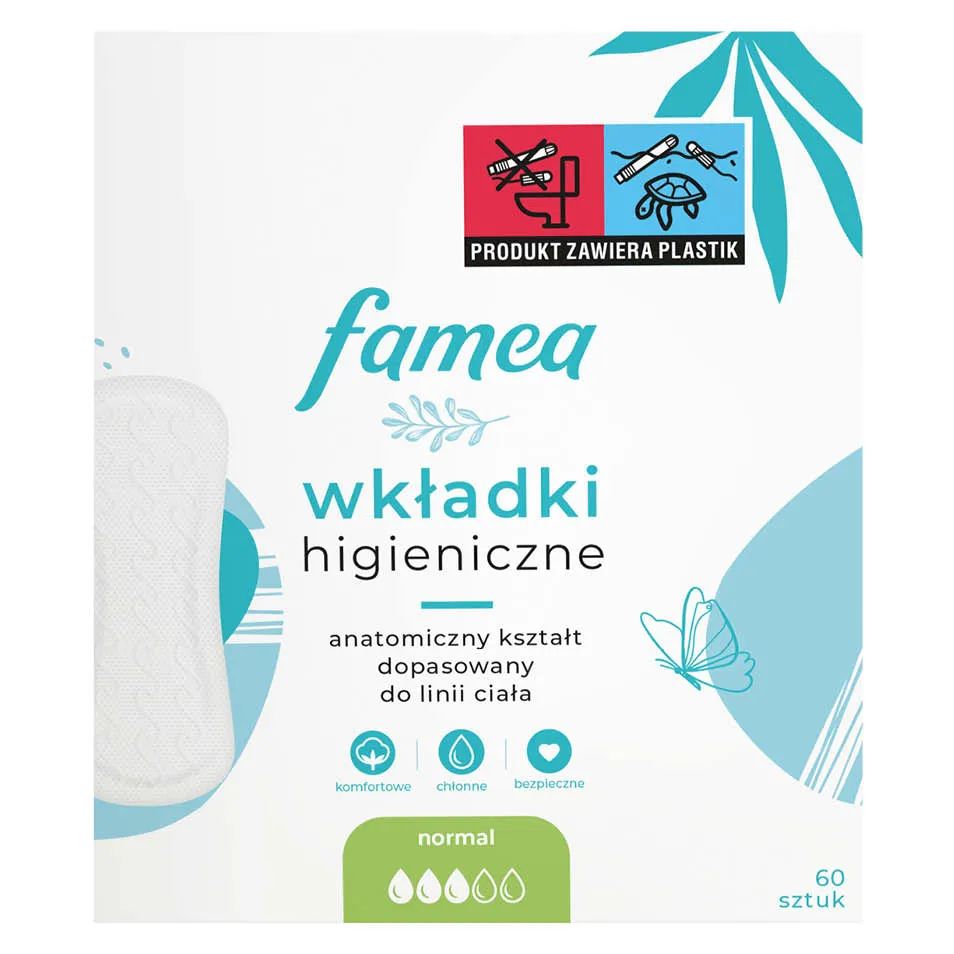 Wkładki hig. Famea 60szt widok 1