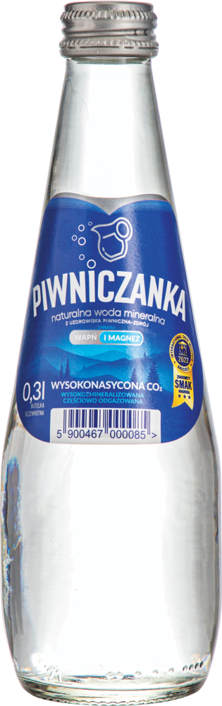 Woda gaz. mineral. wysokonas. Piwniczanka 300ml widok 1
