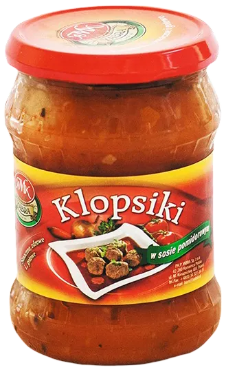 Klopsiki w sosie pomidorowym Yabra 500g widok 1