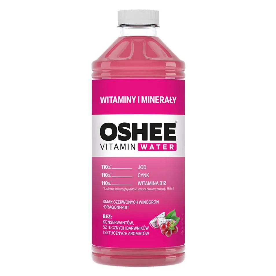 Woda niegaz. witamin wit+miner 20% soku Oshee 1,1l widok 1
