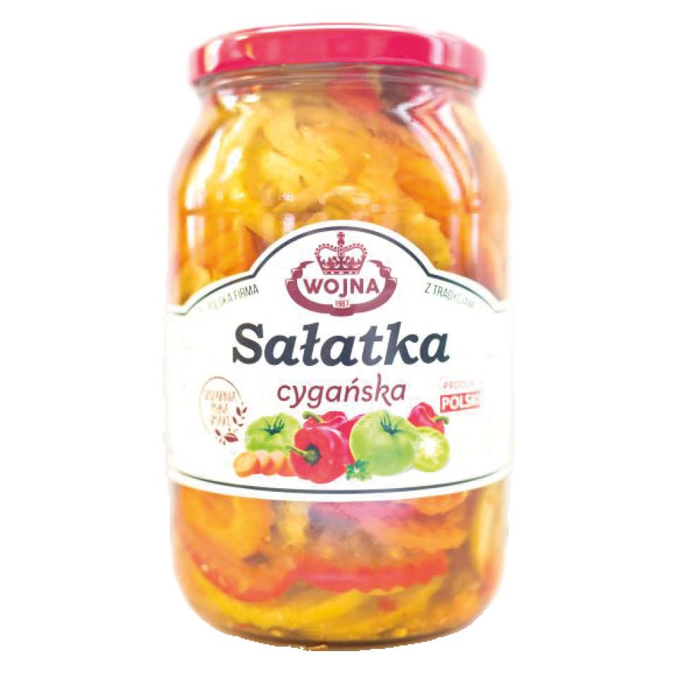 Sałatka cygańska Wojna 880/450g widok 1