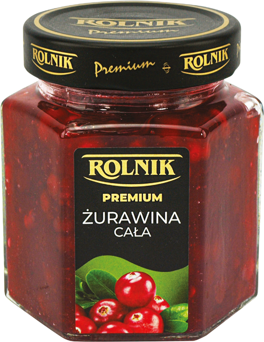 Żurawina cała Rolnik 300g widok 1
