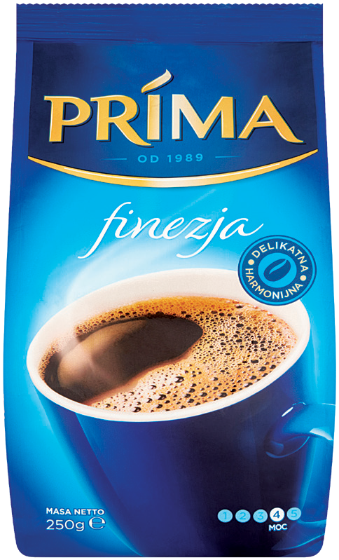 Kawa mielona Prima Finezja 250g widok 1