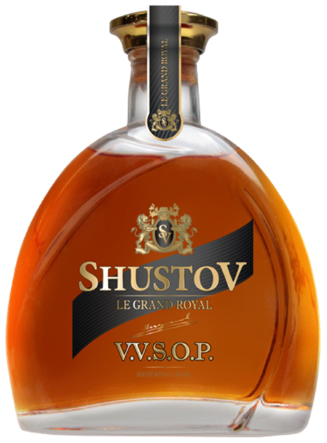 Brandy Shustoff 0,5l 40% widok 1