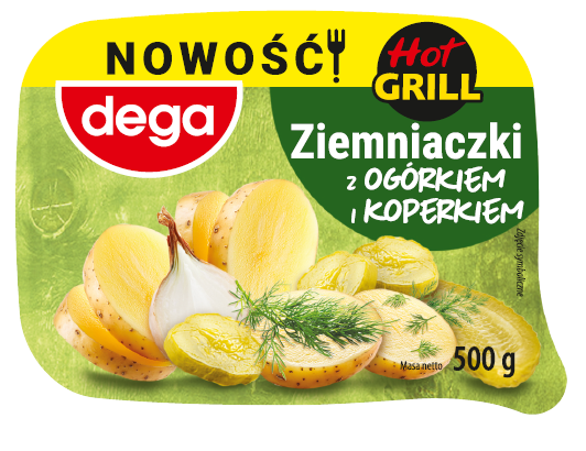 Sałatka grillowa Dega 500g mix widok 2