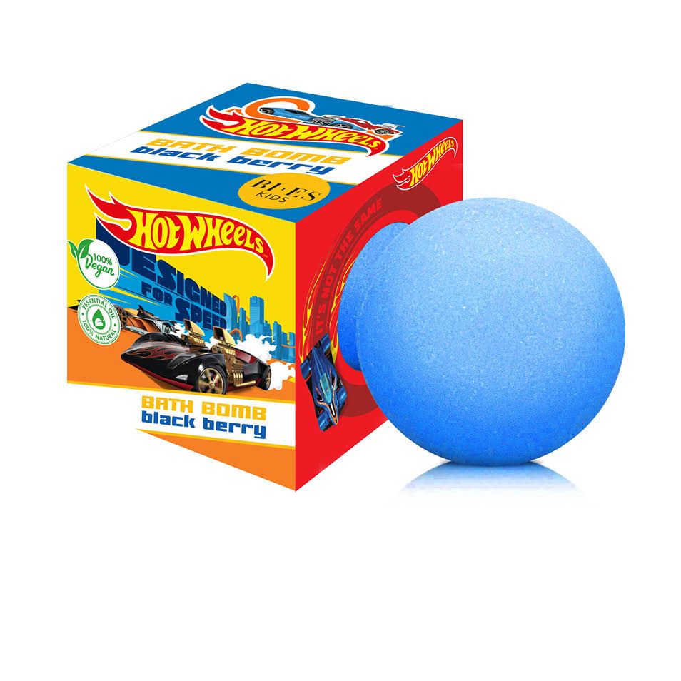 Kula do kąpieli Rainbow/Hot Wheels 165g mix widok 3