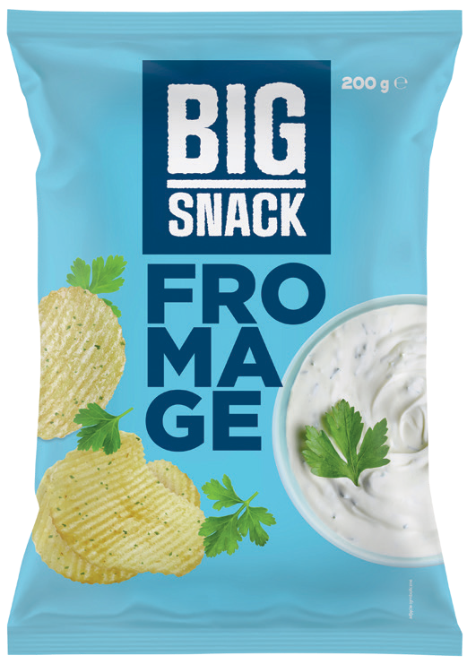 Chipsy fromage Big Snack 200g widok 1