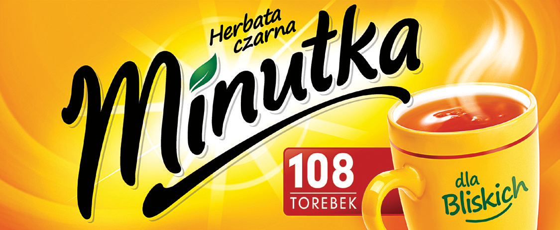 Herbata czarna ekspresowa Minutka 108x1,4g widok główny