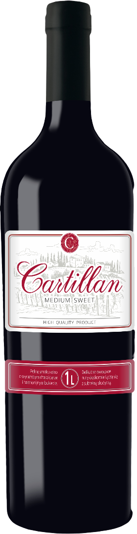 Wino Ps cz. Cartillan 1l 11% widok 1