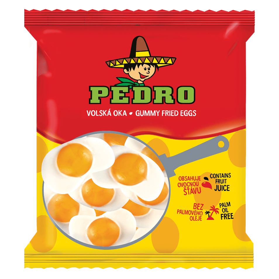 Żelki gummy fried eggs Pedro 200g widok 1